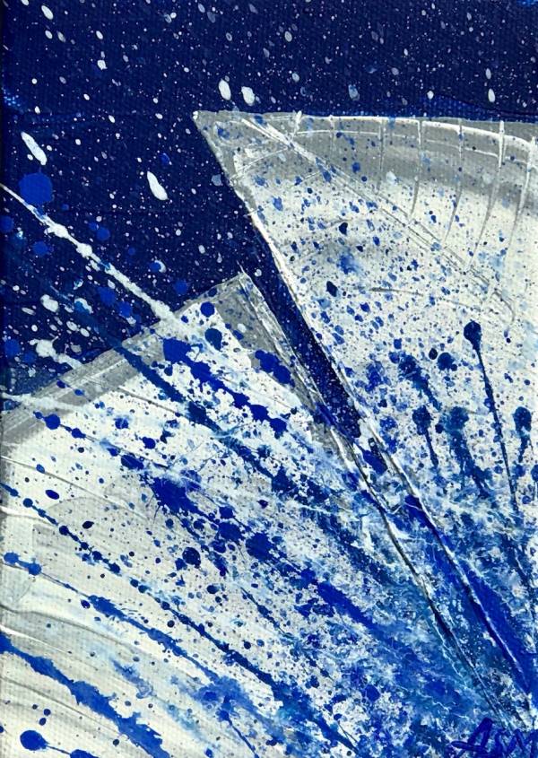 - Acrylic on Canvas, Painting by Annabel Menheneott, measuring 18 x 12 cm (H x W) framed at 21 x 16 cm £275